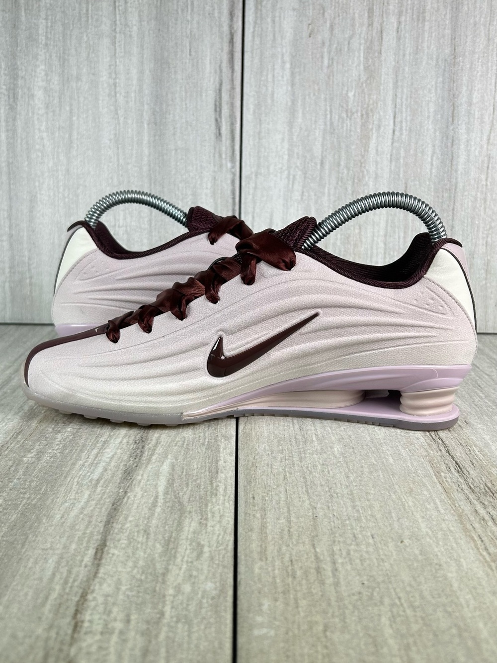 NEW Nike Shox Z SE Partical Rose Pink Burgundy Athletic Sneaker Women’s Size 7 - Picture 5 of 12